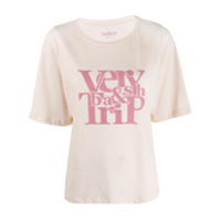 Ba&Sh Camiseta ampla Trevor - Neutro