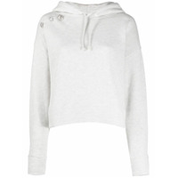 Ba&Sh Didi embellished hoodie - Cinza