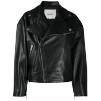Ba&Sh Jaqueta biker de couro - Preto