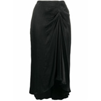 Ba&Sh Saia midi Brylee - Preto