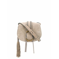 Ba&Sh Teddy buckled crossbody bag - Cinza