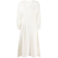 Ba&Sh Vestido evasê Cauke - Branco