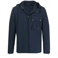 Belstaff cargo-pocket hooded jacket - Azul