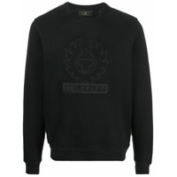 Belstaff embroidered logo sweatshirt - Preto