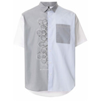 Blackbarrett Camisa com recortes - Branco