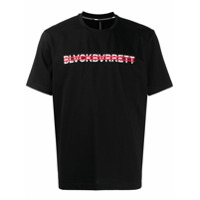 Blackbarrett Camiseta com logo - Preto