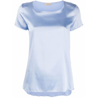 Blanca Vita Camiseta Tania de seda - Azul