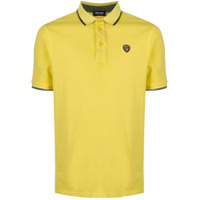 Blauer Camisa polo com logo - Amarelo
