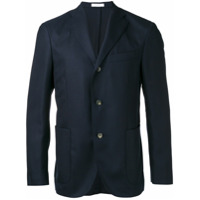 Boglioli Blazer com bolsos - Azul