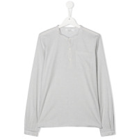 Bonpoint Camisa com estampa de grade - Branco