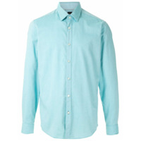 BOSS Camisa mangas longas - Azul