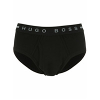 BOSS Cueca com logo - Preto
