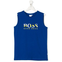 Boss Kids Regata com logo - Azul