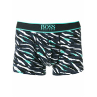 BOSS Kit 2 boxer estampada - Azul