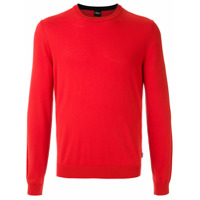BOSS Suéter de tricô - Vermelho