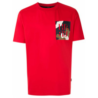 BOSS T-shirt com estampa - Vermelho