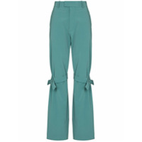 Bottega Veneta Calça com aplicações - Azul