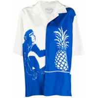 Bottega Veneta Camisa com estampa - Branco