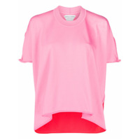 Bottega Veneta Camiseta bicolor - Rosa
