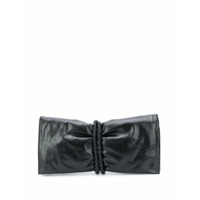 Bottega Veneta Clutch de couro - Preto