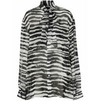 Burberry Blusa estampada - Branco