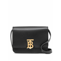 Burberry Bolsa mini de couro - Preto