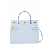 Burberry Bolsa tote Title mini - Azul