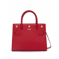 Burberry Bolsa tote Title mini - Vermelho