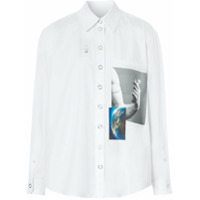Burberry Camisa com estampa - Branco