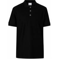 Burberry Camisa polo com botões - Preto