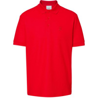 Burberry Camisa polo monogramada - Vermelho