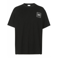Burberry Camiseta com aplicação de logo - Preto