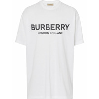 Burberry Camiseta com logo - Branco