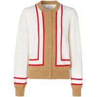 Burberry Cardigan Archive Society - Branco