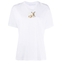 Burberry deer print T-shirt - Branco