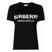 Burberry logo-print T-shirt - Preto