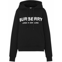 Burberry Moletom com logo - Preto
