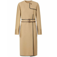 Burberry Vestido de lã com cinto - Neutro