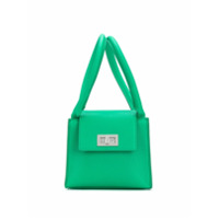 BY FAR Bolsa tote Sabrina - Verde