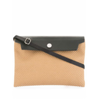 Cabas Bolsa mini com contraste - Marrom