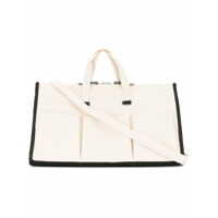 Cabas Bolsa tote com bolsos - Branco