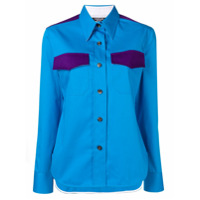 Calvin Klein 205W39nyc Camisa com bolso - Azul