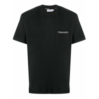 Calvin Klein Camiseta com logo - Preto