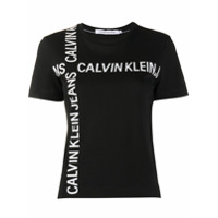 Calvin Klein Jeans Camiseta com logo - Preto