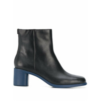 Camper Ankle boot Meda com zíper - Preto