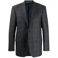 Canali Blazer com lapelas - Azul