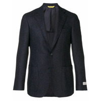 Canali Blazer com textura - Preto