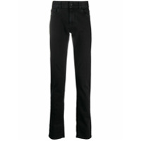 Canali Calça jeans reta - Preto