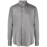 Canali long sleeve button up shirt - Cinza