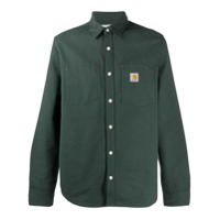 Carhartt WIP Tony logo patch shirt - Verde